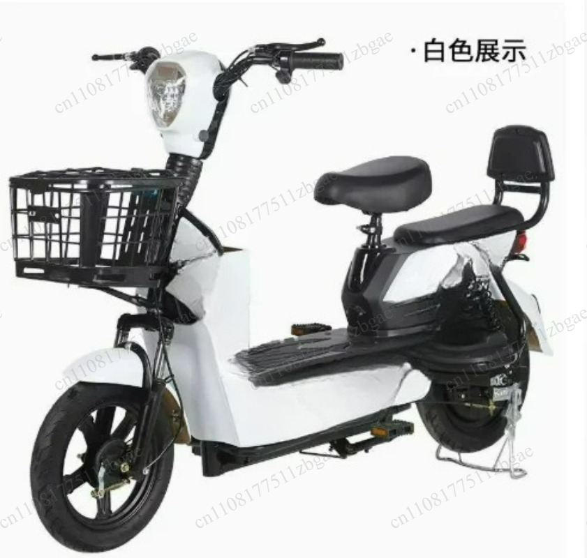 Commuter Biking - 48V Adult Two‑Wheeled Electric Bicycle, Practical
