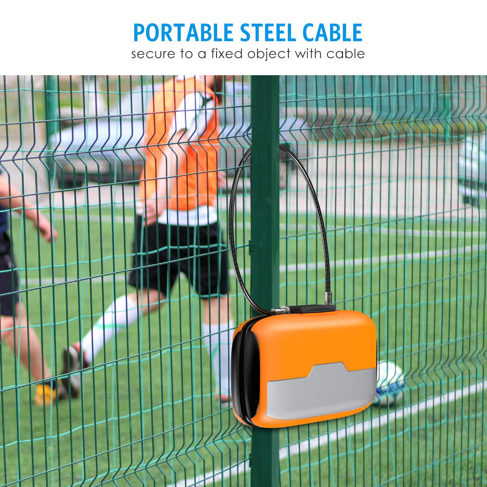Portable Safe Lock Box with 4- - Chain Lock Combination review and price
