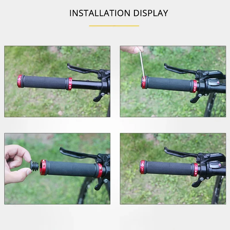 2PCS Lock on Bicycle Grips Rub - Commuter Bike Lock review and price