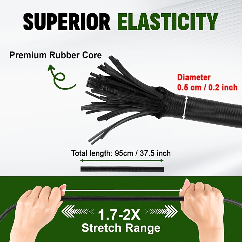 2/5 PCS Heavy-Duty Elastic Rop - Commuting By Bike review and price