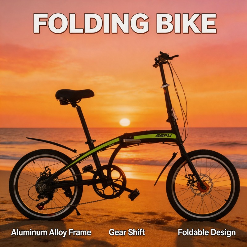 Folding Bike Ultralight Design - Commuter Biking review and price